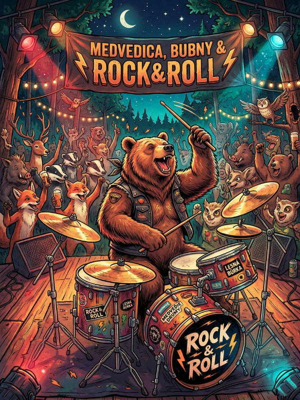 Medvedica, bubny a rock&roll
